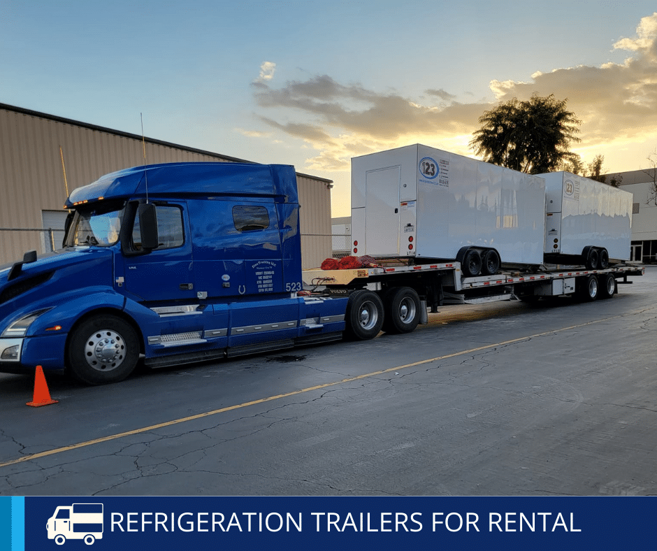 Refrigeration Trailers Rental